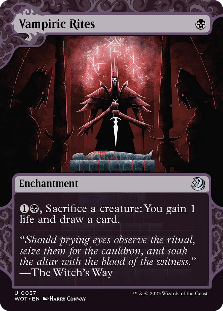 Vampiric Rites [Wilds of Eldraine: Enchanting Tales] | Grognard Games
