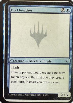 Dockbreacher (UNK-) - Un-Known Event Playtest Cards | Grognard Games