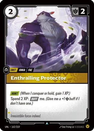 Enthralling Protector (162/219) - Unleashed | Grognard Games