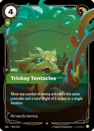 Tricksy Tentacles (054/219) - Unleashed Foil | Grognard Games