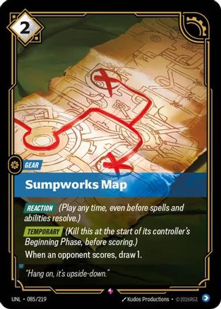 Sumpworks Map (085/219) - Unleashed Foil | Grognard Games