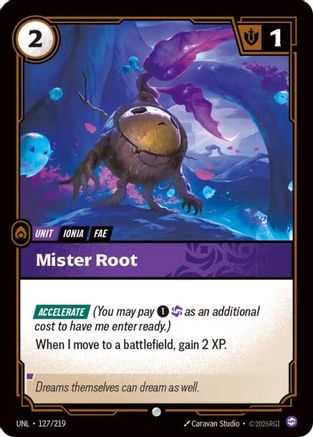 Mister Root (127/219) - Unleashed | Grognard Games