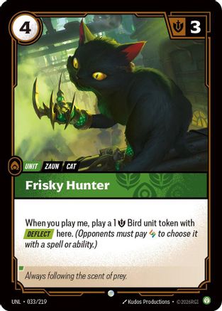Frisky Hunter (033/219) - Unleashed | Grognard Games