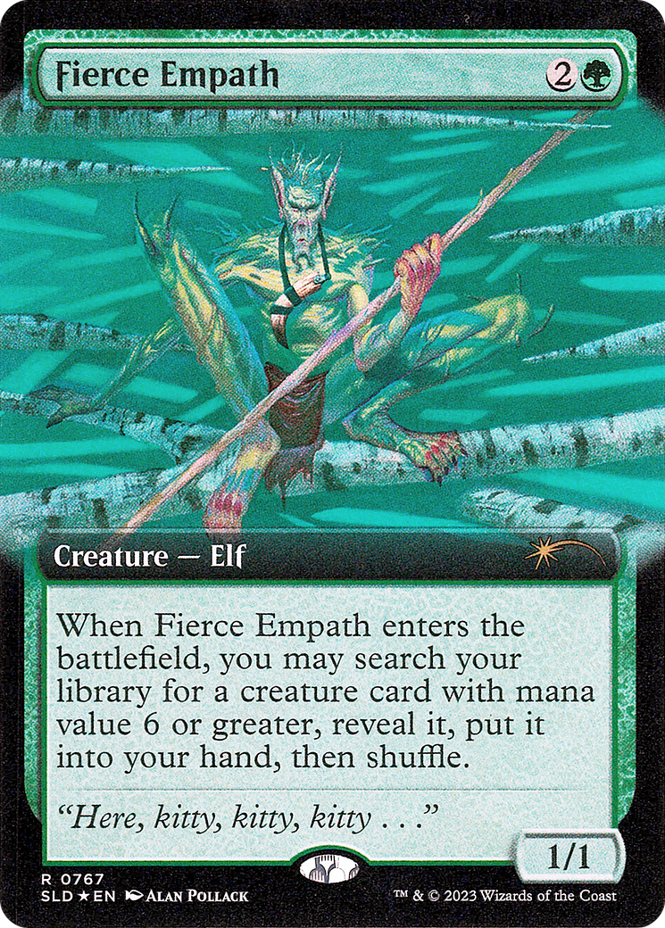 Fierce Empath (Extended Art) [Secret Lair Drop Series] | Grognard Games