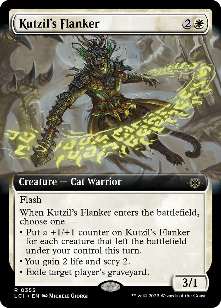 Kutzil's Flanker (Extended Art) [The Lost Caverns of Ixalan] | Grognard Games