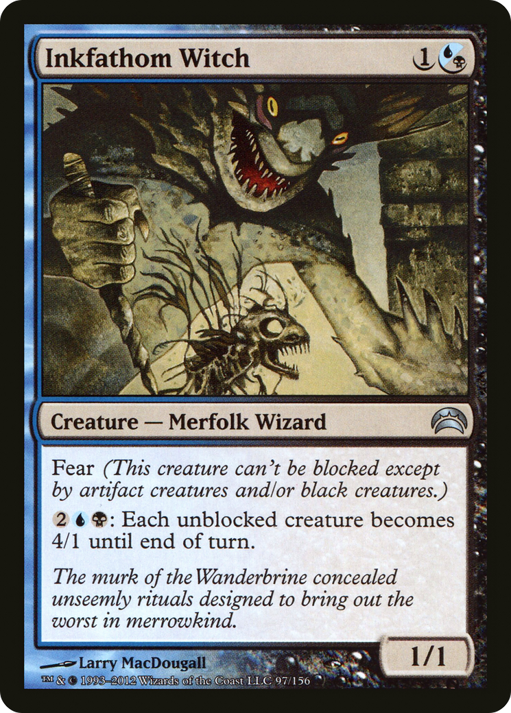 Inkfathom Witch (PC2-097) - Planechase 2012 Foil | Grognard Games