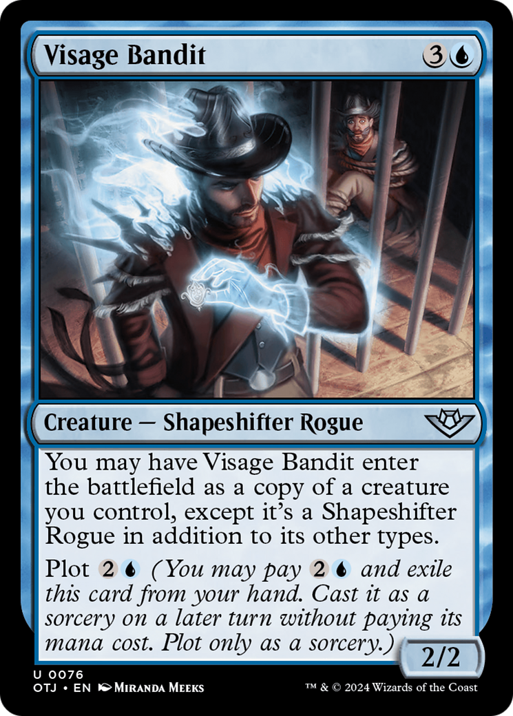 Visage Bandit (OTJ-076) - Outlaws of Thunder Junction Foil | Grognard Games