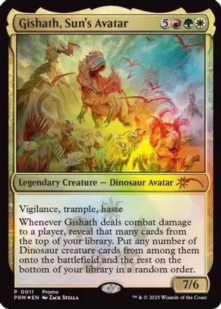 Gishath, Sun's Avatar (MEDIA-011) - Media Promos Foil | Grognard Games