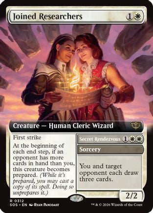 Joined Researchers (Extended Art) (SOS-312) - Secrets of Strixhaven | Grognard Games