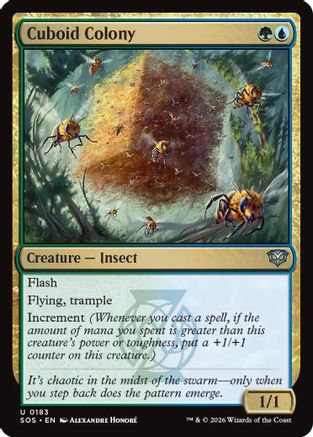 Cuboid Colony (SOS-183) - Secrets of Strixhaven Foil | Grognard Games