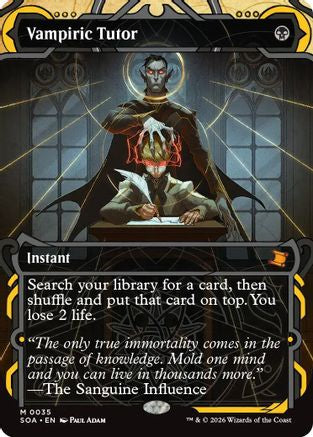 Vampiric Tutor (SOA-035) - Secrets of Strixhaven: Mystical Archive | Grognard Games