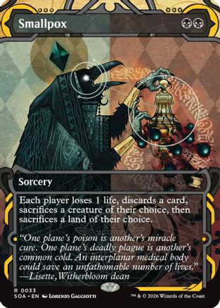 Smallpox (SOA-033) - Secrets of Strixhaven: Mystical Archive Foil | Grognard Games