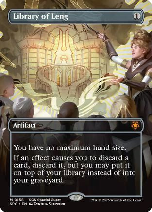 Library of Leng (Borderless) (SPG-) - Special Guests | Grognard Games