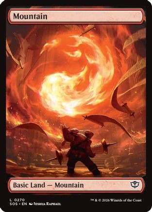 Mountain (0270) (SOS-270) - Secrets of Strixhaven Foil | Grognard Games