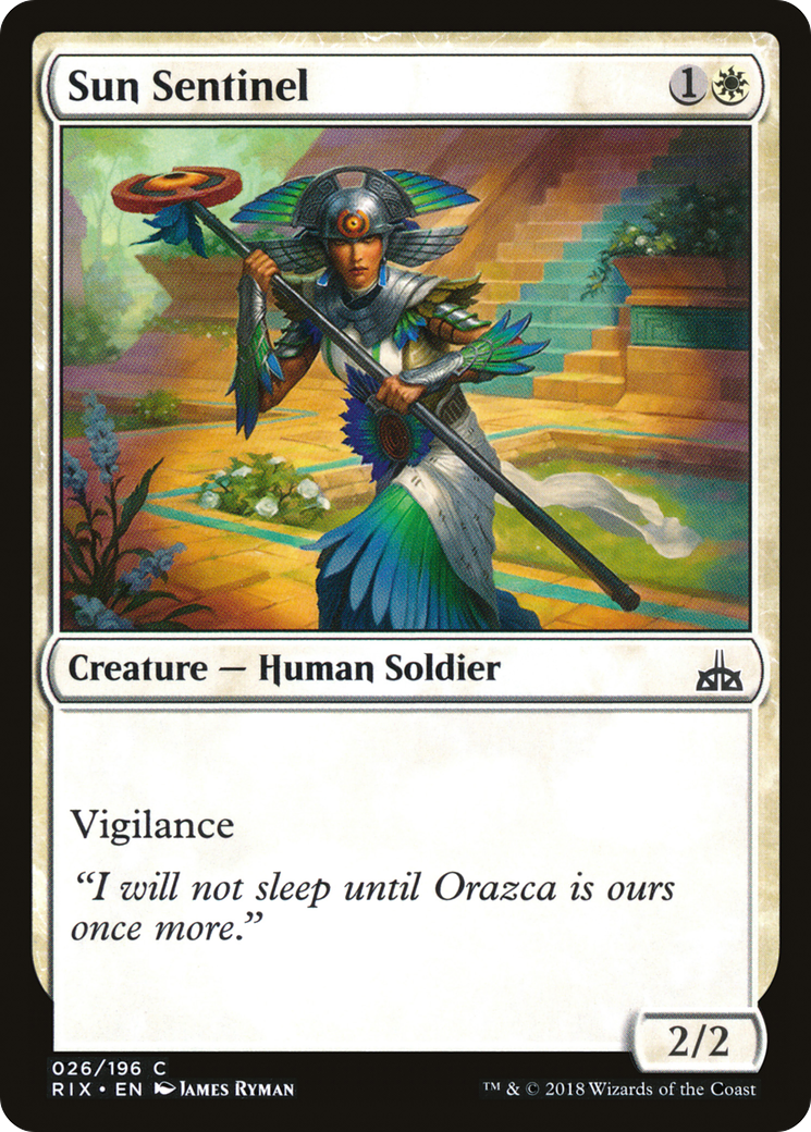 Sun Sentinel [Rivals of Ixalan] | Grognard Games
