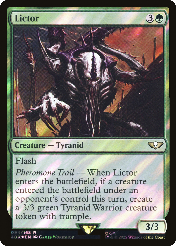 Lictor (Surge Foil) [Universes Beyond: Warhammer 40,000] | Grognard Games