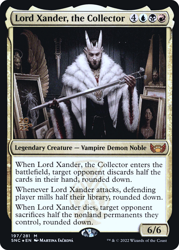 Lord Xander, the Collector [Streets of New Capenna Prerelease Promos] | Grognard Games