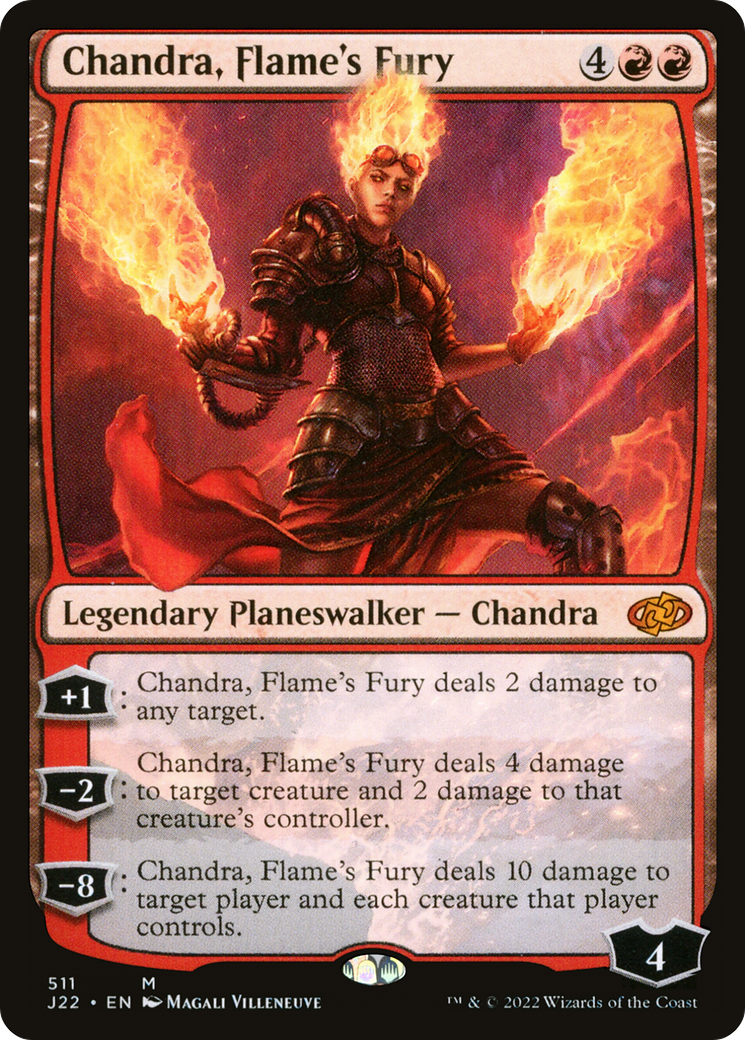 Chandra, Flame's Fury [Jumpstart 2022] | Grognard Games