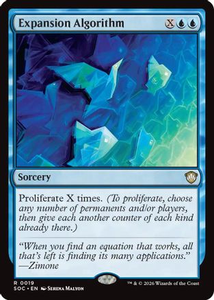 Expansion Algorithm (SOC-019) - Commander: Secrets of Strixhaven | Grognard Games