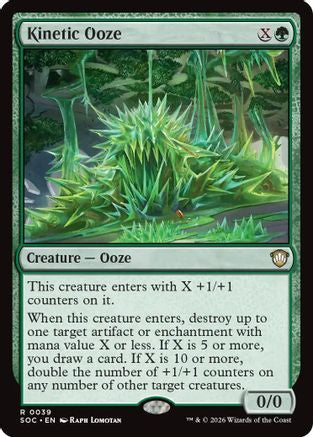 Kinetic Ooze (SOC-039) - Commander: Secrets of Strixhaven | Grognard Games