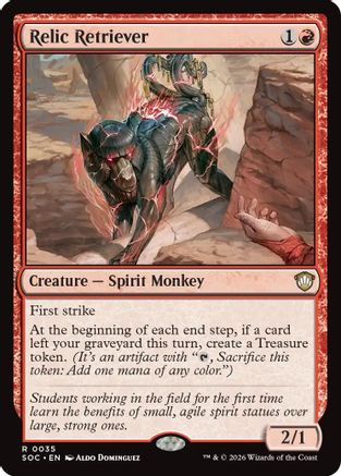Relic Retriever (SOC-035) - Commander: Secrets of Strixhaven | Grognard Games