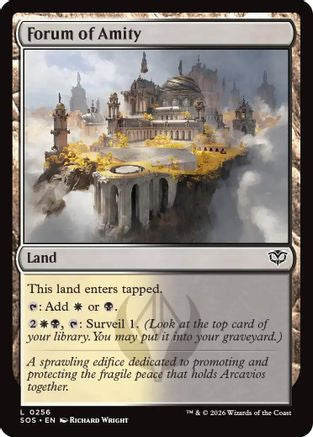 Forum of Amity (SOS-256) - Secrets of Strixhaven | Grognard Games