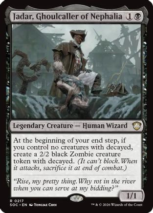 Jadar, Ghoulcaller of Nephalia (SOC-217) - Commander: Secrets of Strixhaven | Grognard Games
