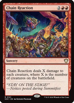 Chain Reaction (SOC-121) - Commander: Secrets of Strixhaven | Grognard Games