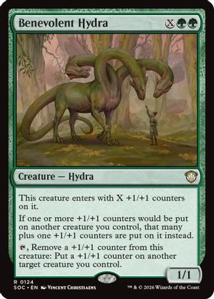 Benevolent Hydra (SOC-124) - Commander: Secrets of Strixhaven | Grognard Games