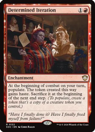 Determined Iteration (SOC-122) - Commander: Secrets of Strixhaven | Grognard Games