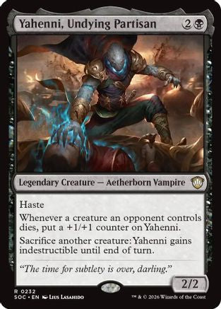 Yahenni, Undying Partisan (SOC-232) - Commander: Secrets of Strixhaven | Grognard Games