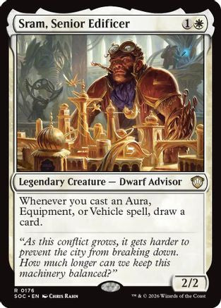 Sram, Senior Edificer (SOC-176) - Commander: Secrets of Strixhaven | Grognard Games