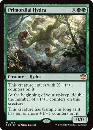 Primordial Hydra (SOC-284) - Commander: Secrets of Strixhaven | Grognard Games