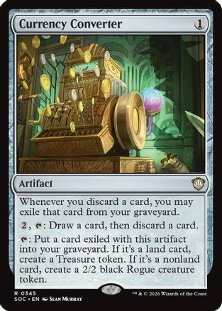 Currency Converter (SOC-345) - Commander: Secrets of Strixhaven | Grognard Games