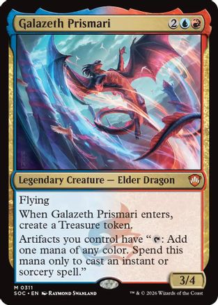 Galazeth Prismari (SOC-311) - Commander: Secrets of Strixhaven | Grognard Games