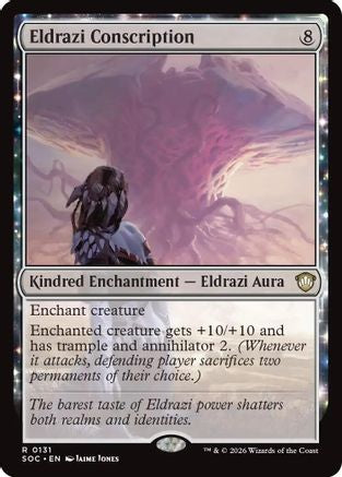 Eldrazi Conscription (SOC-131) - Commander: Secrets of Strixhaven | Grognard Games