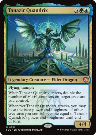 Tanazir Quandrix (SOC-332) - Commander: Secrets of Strixhaven | Grognard Games
