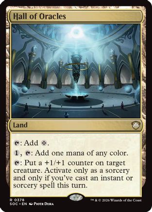 Hall of Oracles (SOC-378) - Commander: Secrets of Strixhaven | Grognard Games