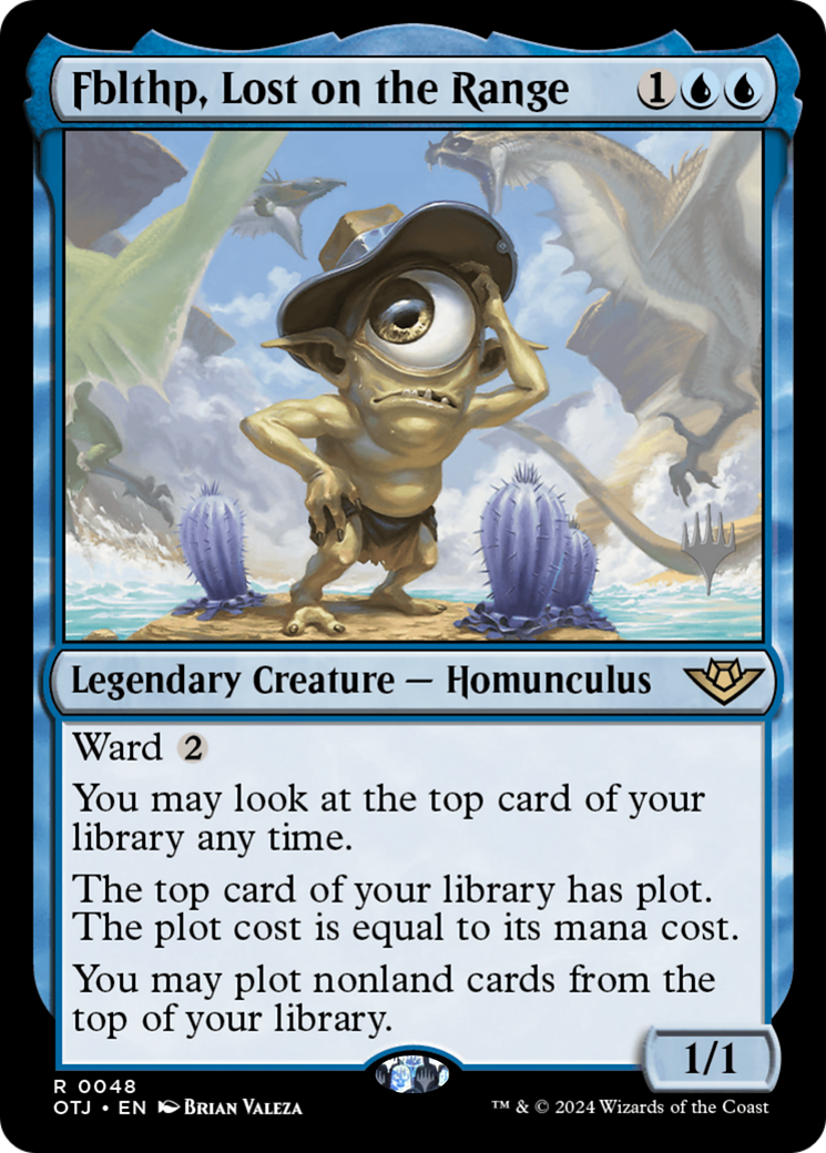 Fblthp, Lost on the Range (Promo Pack) [Outlaws of Thunder Junction Promos] | Grognard Games