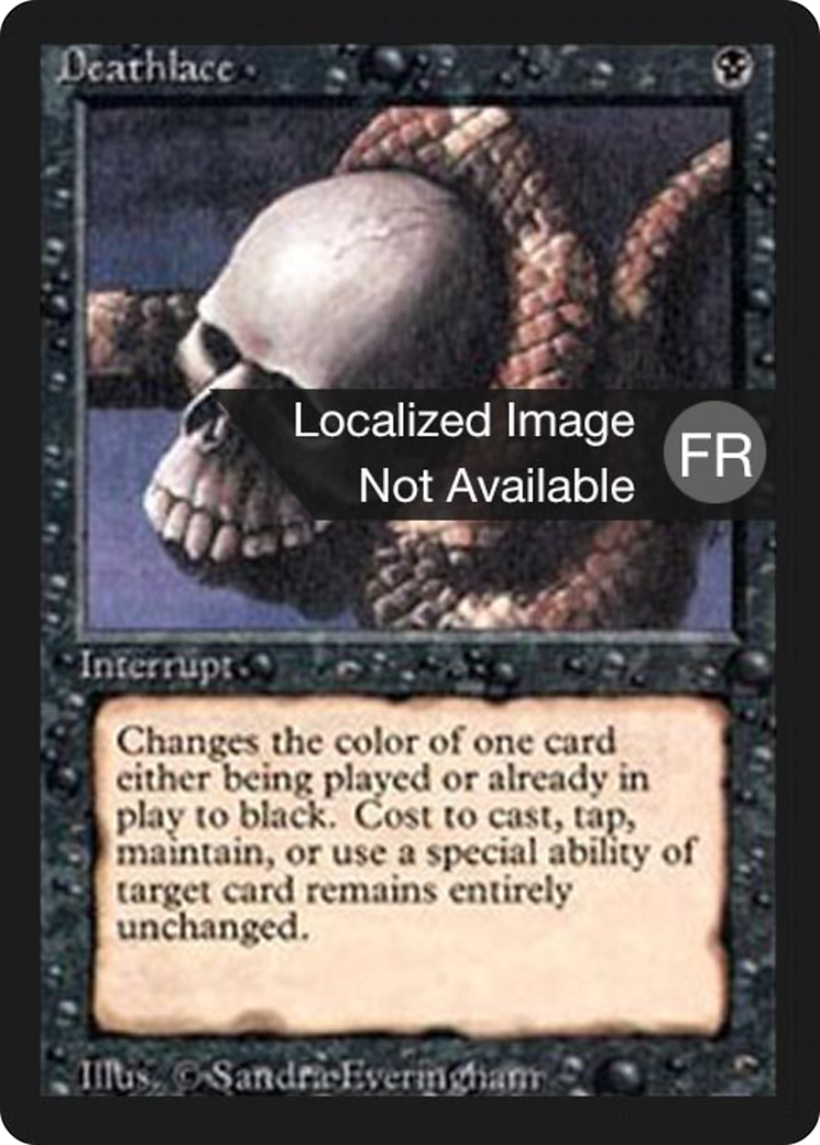 Deathlace [Foreign Black Border] | Grognard Games