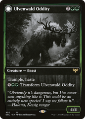 Ulvenwald Oddity // Ulvenwald Behemoth [Innistrad: Double Feature] | Grognard Games