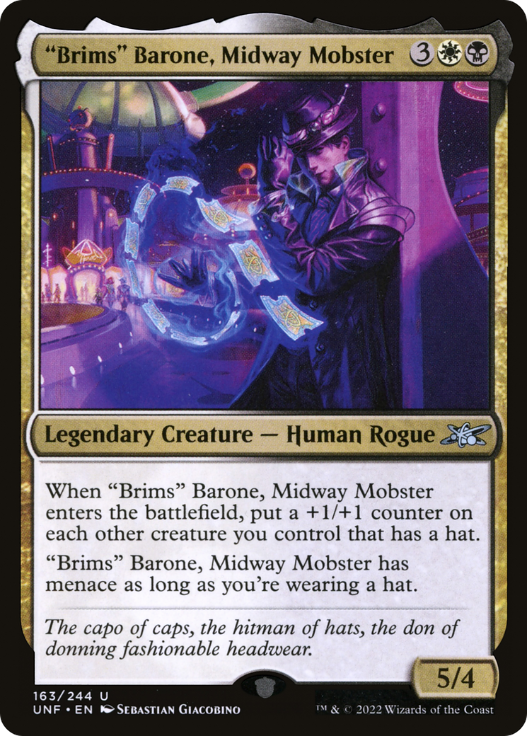 "Brims" Barone, Midway Mobster [Unfinity] | Grognard Games