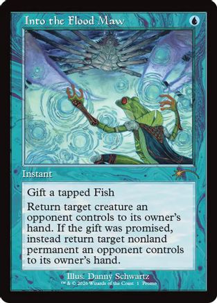 Into the Flood Maw (Retro Frame) (WPN-001) - WPN & Gateway Promos Foil | Grognard Games