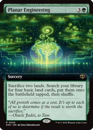 Planar Engineering (Extended Art) (SOS-340) - Secrets of Strixhaven | Grognard Games