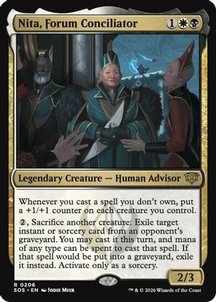 Nita, Forum Conciliator (SOS-206) - Secrets of Strixhaven | Grognard Games