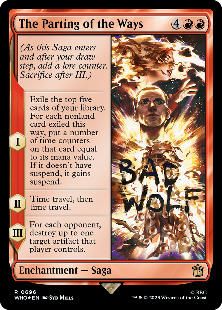 The Parting of the Ways (Surge Foil) [Doctor Who] | Grognard Games