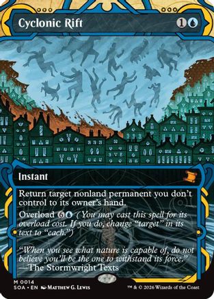 Cyclonic Rift (SOA-014) - Secrets of Strixhaven: Mystical Archive | Grognard Games