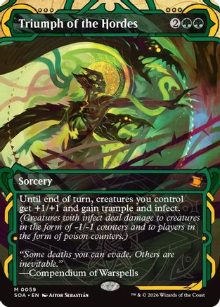 Triumph of the Hordes (SOA-059) - Secrets of Strixhaven: Mystical Archive Foil | Grognard Games