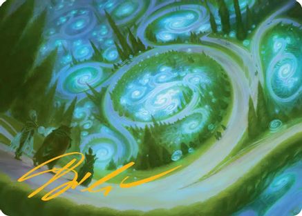 Mathemagics Art Card (Gold-Stamped Signature) (ASSOS-008) - Art Series: Secrets of Strixhaven | Grognard Games