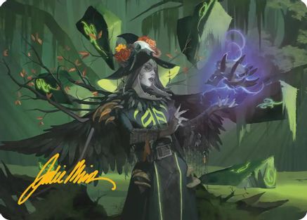 Emeritus of Woe Art Card (Gold-Stamped Signature) (ASSOS-010) - Art Series: Secrets of Strixhaven | Grognard Games